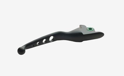 KIT LEVE CUSTOM CROME 4-Hole Levers Black fist all 07-13 Sposter models