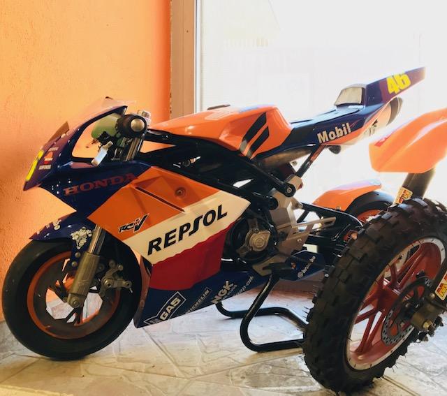MINI MOTO BLATA RACING 14 CV PRONTO PISTA CC 40