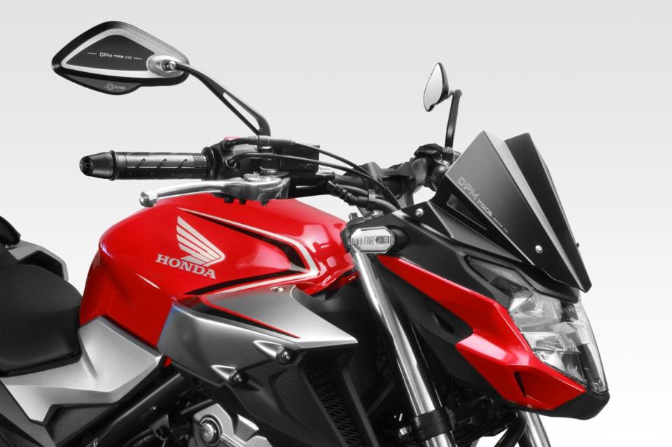 CUPOLINO "WARRIOR" HONDA CB 500 F 2020-21 DE PRETTO MOTO Cupolino Warrior Alluminio Taglio Laser Verniciato a Polvere