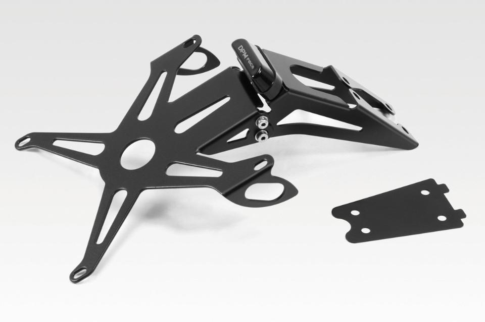 Kit Targa Racing Honda CBR 500R 2016/2020 De Pretto Moto Reclinabile Acciaio Taglio Laser Verniciato A polvere