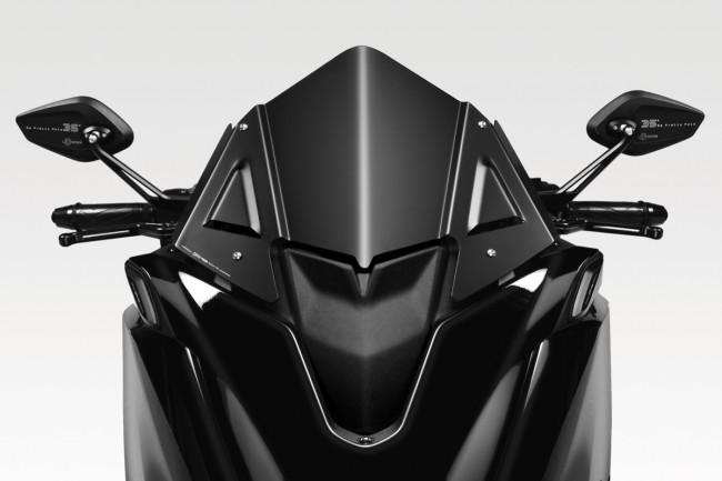 Cupolino  YAMAHA T-MAX 530 2017/19 De Pretto Moto  EXENTIAL Alluminio Taglio Laser Verniciato a Polvere