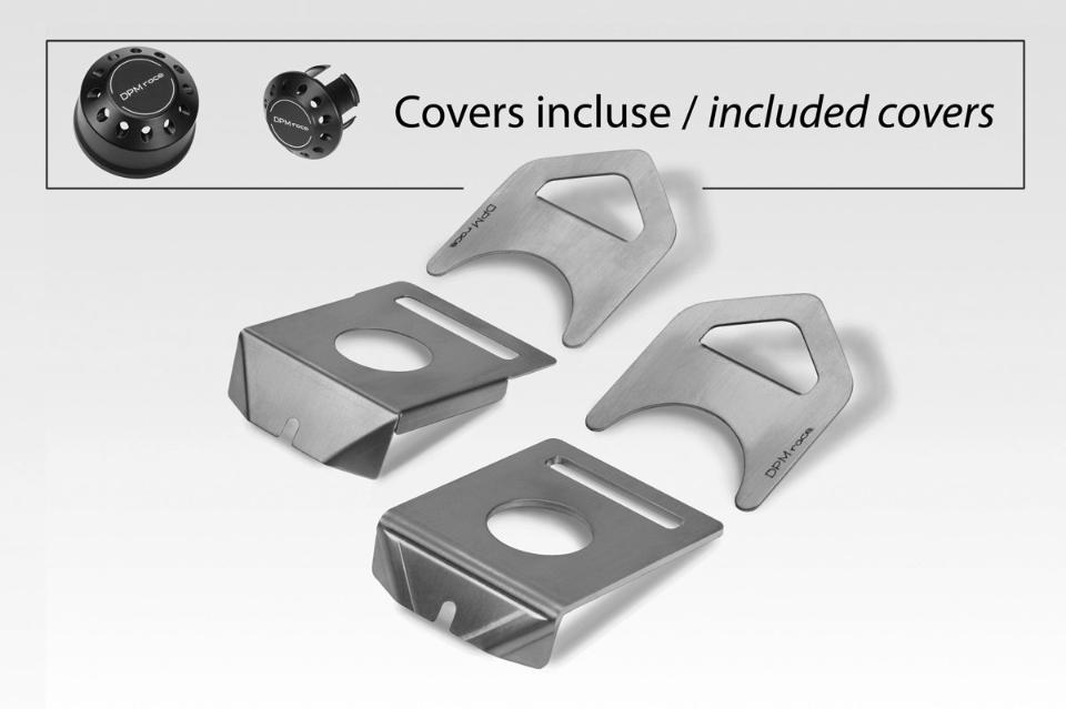 Copertura Kit Covers Tiranti Cinghia Yamaha T-Max 530 2017/19 De Pretto Moto Acciaio Inox Taglio Laser Spazzolato