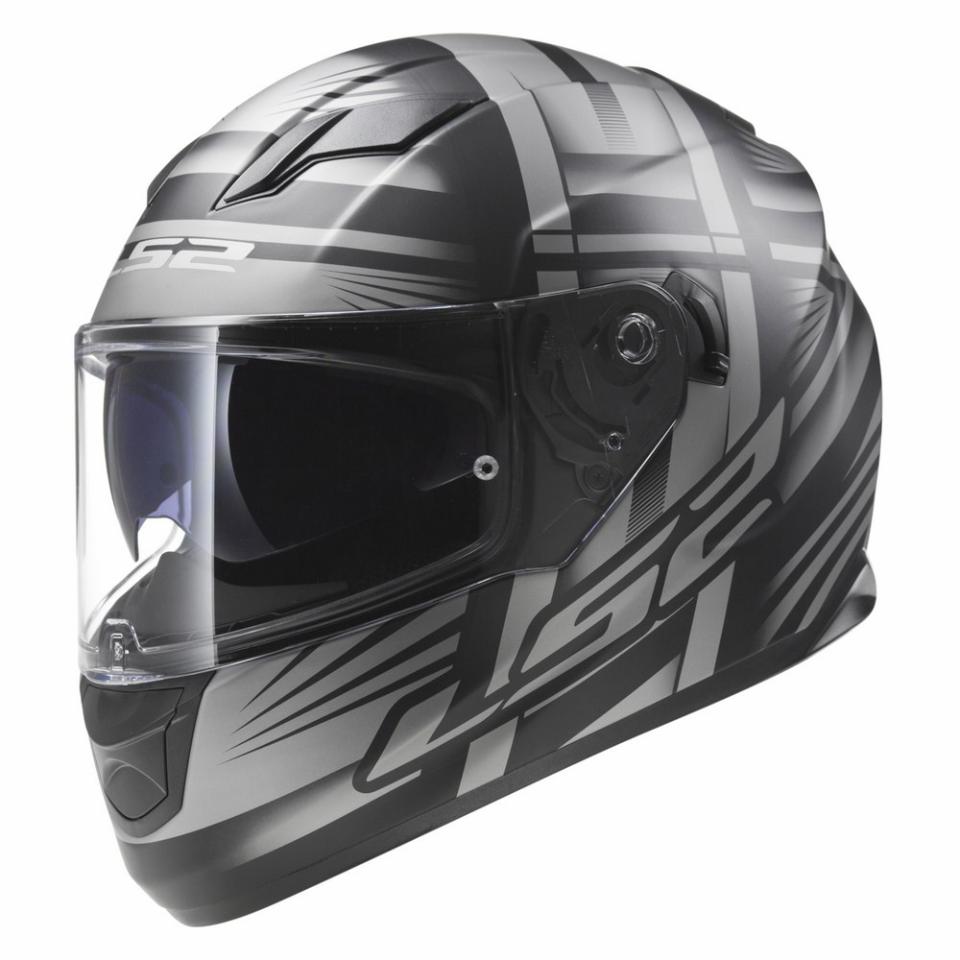 Casco integrale per moto  con visiera interna per il sole  LS2 CASCO LS 2 FF320 STREM BANG