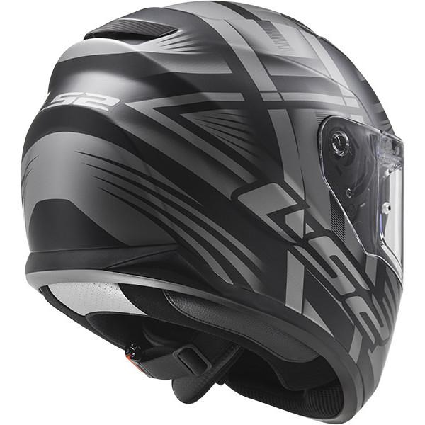 Casco integrale per moto  con visiera interna per il sole  LS2 CASCO LS 2 FF320 STREM BANG