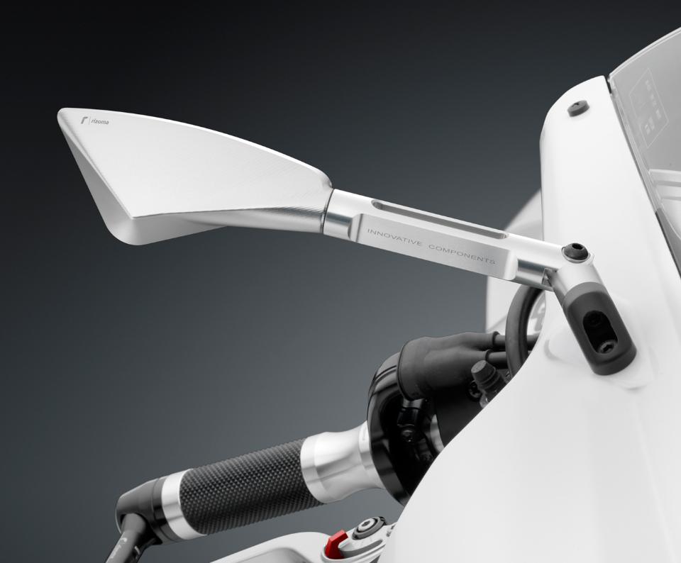 SPECCHIETTI RETROVISORI UNIVERSALI IN ALLUMINIO MOTO RIZOMA TOMOX