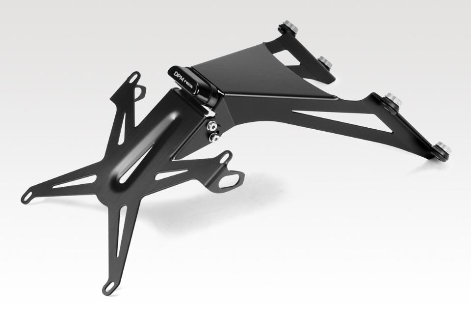 Porta Targa kit ad inclinazione variabile da 30°Honda CBR650R 2019/20 De Pretto Moto Acciaio FE360 Tagliato a Laser Verniciato a Polvere