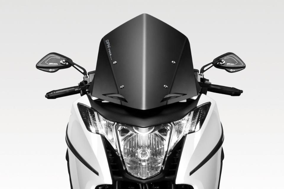 Specchietti  HONDA  NC750S 2014-19 NC750X 2014-19 De Pretto Moto POLICE Corti Allumino Anodizzato Ricavato Dal Pieno