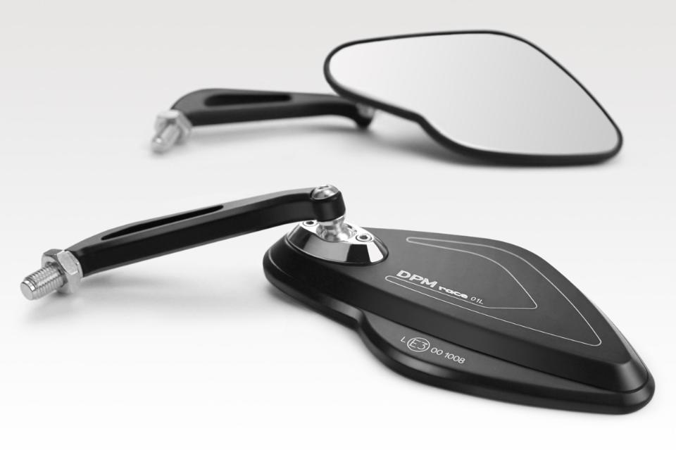 Specchietti  HONDA  NC750S 2014-19 NC750X 2014-19 De Pretto Moto POLICE Corti Allumino Anodizzato Ricavato Dal Pieno