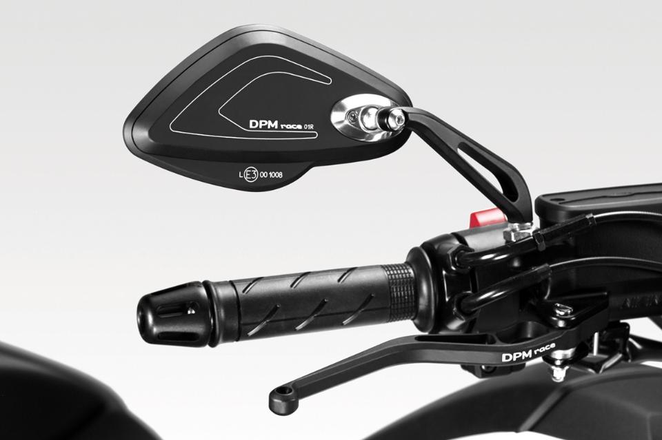 Specchietti  HONDA  NC750S 2014-19 NC750X 2014-19 De Pretto Moto POLICE Corti Allumino Anodizzato Ricavato Dal Pieno