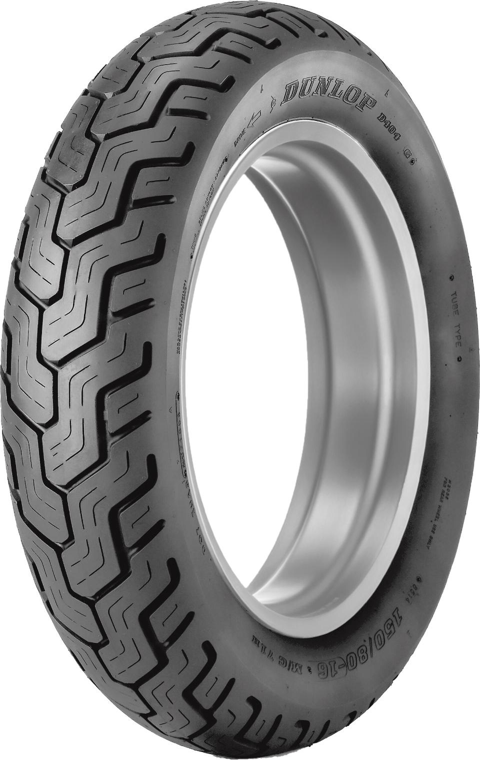 GOMMA PNEUMATICI COPERTONI MOTO DUNLOP D404 REAR 150/80 B 16 71H TL