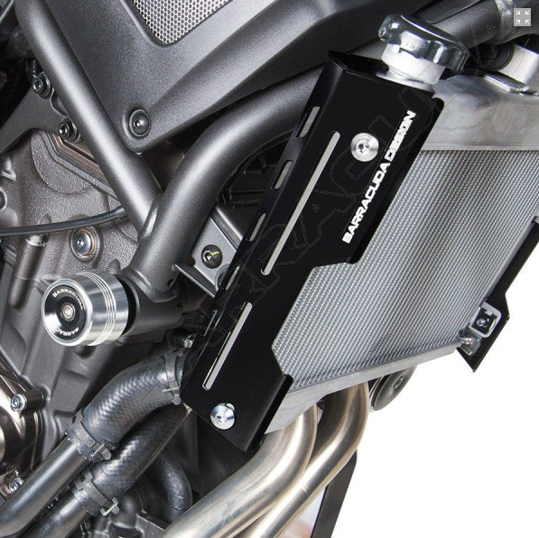 Convogliatori Aria Yamaha XSR 700 Barracuda Alluminio Anodizzato Nero Satinato