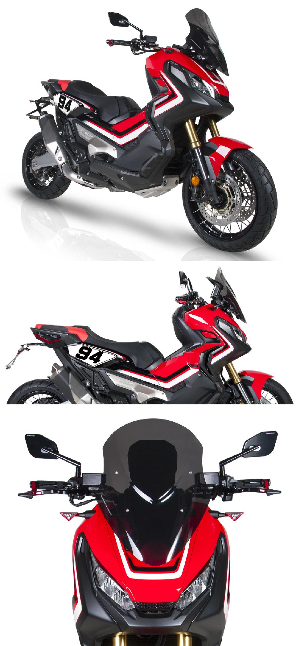 cupolino parabrezza moto BARRACUDA HONDA XADV 2017/2020
