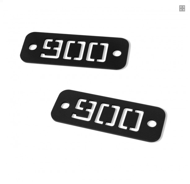 Cover Telaio Yamaha XSR 900 2015/19 Barracuda  Alluminio  Anodizzato Nero