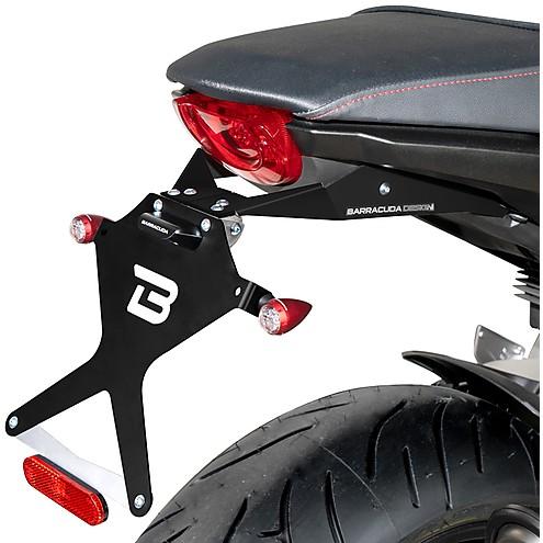 KIT TARGA PORTATARGA REGOLABILE PER MOTO  BARRACUDA  CB 1000R-2018-2020
