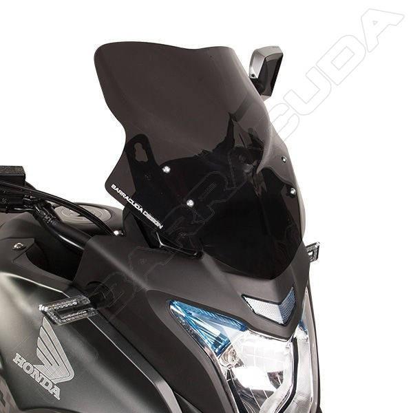 Cupolino parabrezza in plexiglas  BARRACUDA  honda cb 500x 201-2020