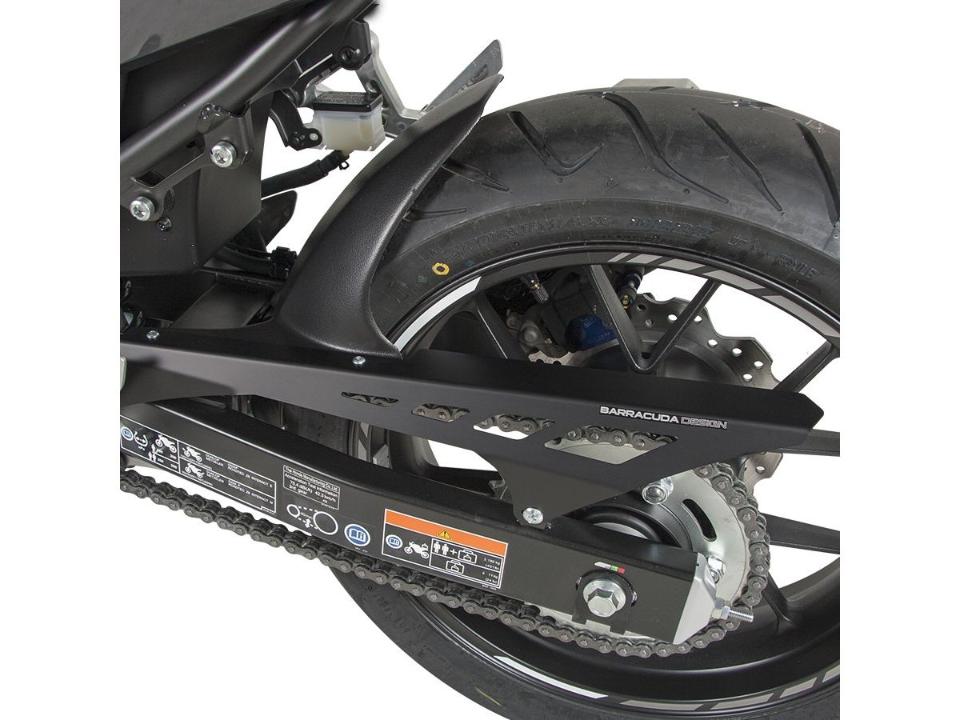 Parafango posteriore in alumio   copriruota  BARRACUDA  Honda cb 500X 2019-2020