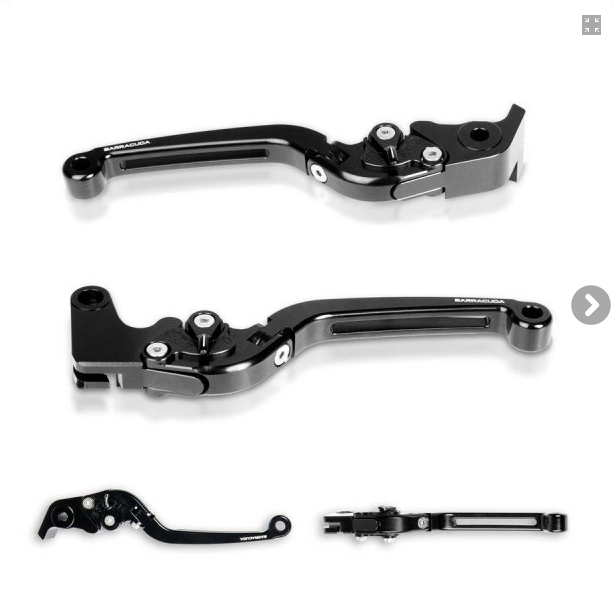 Kit leve freno e frizione regolabili e richiudibili Honda NC750X NC750S 2016-2020 Barracuda Richiudibili Alluminio Ricavato dal Pieno Anodizzato
