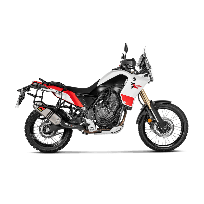 Terminale Finale Scarico YAMAHA  Ténéré 700 Omologato Akrapovic Titanio Slip On
