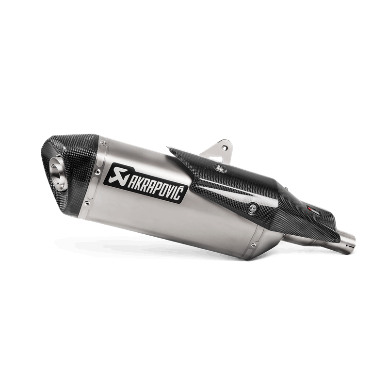 Terminale Finale Scarico Honda XADV Omologato Akrapovic Linea SLIP ON Titanio