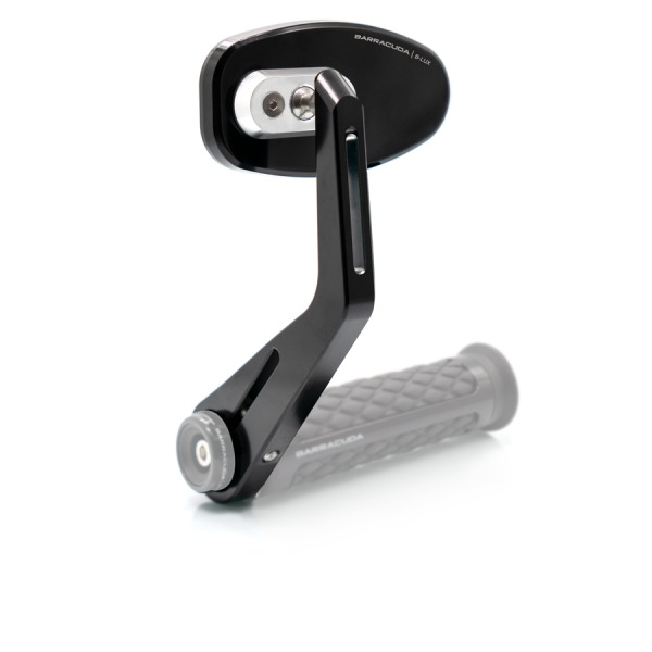 Specchietti Moto Universali Retrovisori Barracuda SKIN-R RETRO B-LUX Nero