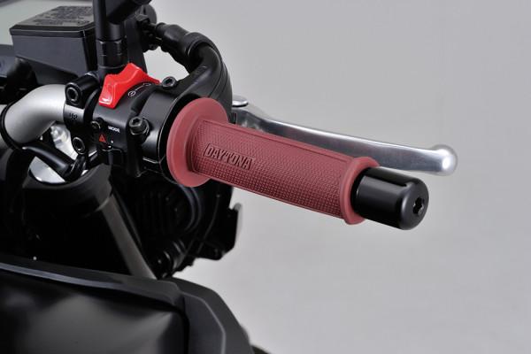 Manopole per manubri da Diametro 22 mm 7/8 pollici, estremità aperte DAYTONA  Delta