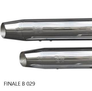 scarico finale marmitta slip-on  Harley Davidson omologata con sonorita variabile MCJ MCJ SCARICO 2 IN 2 ROYAL CORTO COMPLETO DI COLLETTORI, PARACALORE LISCIO O FORATO . PER COMANDI AVANZATI PER  SPORTSTER 883-1200 DAL 2014 AL 2020