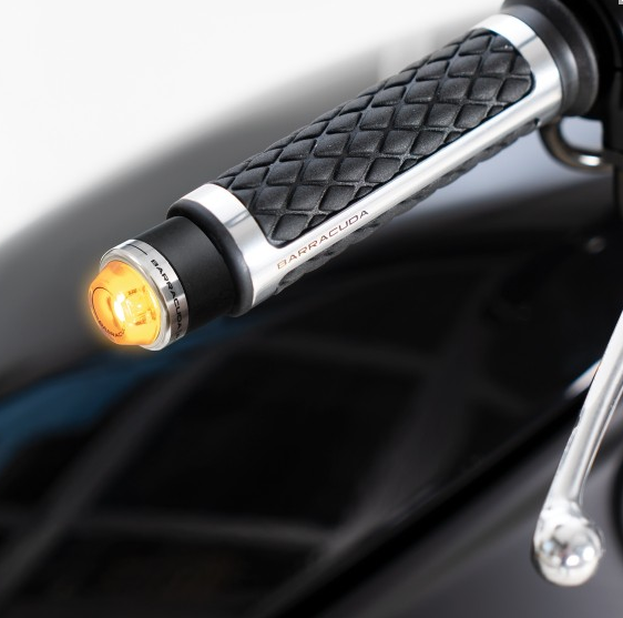 Indicatori Universali Omologati Alluminio Led  Con Lente Optical Barracuda barracuda B-LED KIT Kit indicatori omologati LED e antivibranti alluminio CNC