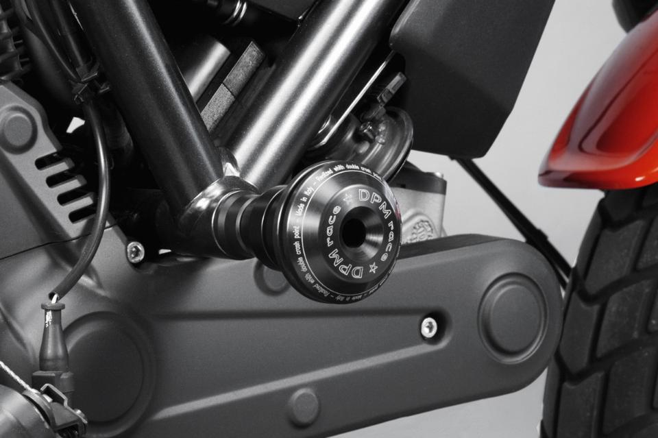 Kit Tamponi Paratelaio Ducati Scrambler 800 2015 De Pretto Moto Alluminio Ricavato Dal Pieno
