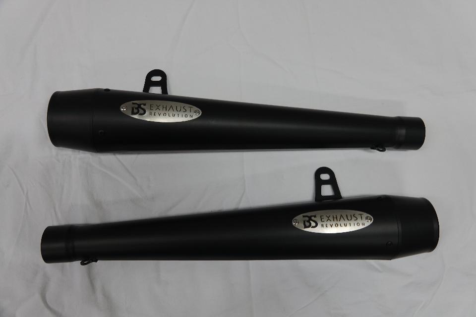 TERMINALI SCARICO COMPLETO DI COLLETORI  OMOLOGATO  ROYAL ENFIELD  650 INTERCEPTOR 2IN 2 BS EXHAUST ROYAL ENFIELD  650 INTERCEPTOR CONTINENTAL GT