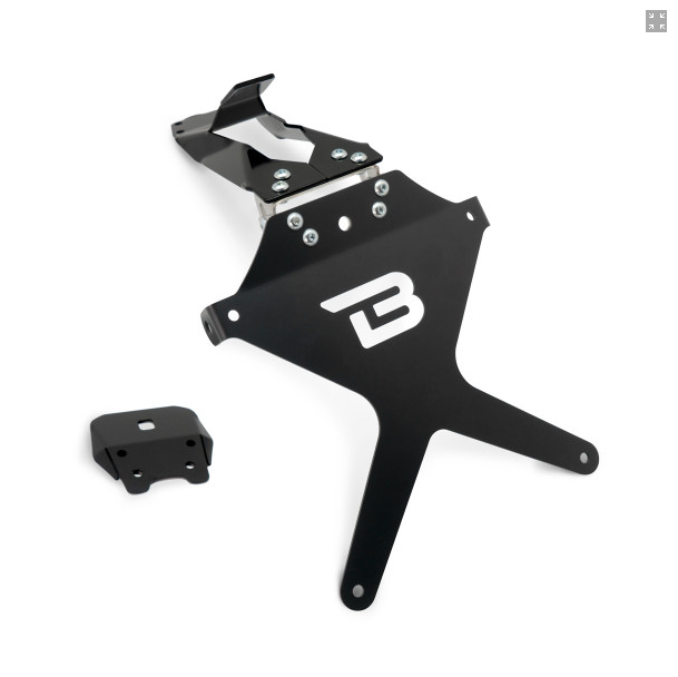 Portatarga Ducati Panigale V4 2020 in alluminio regolabile barracuda