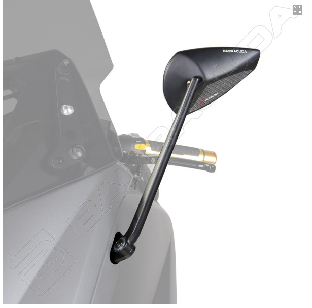 Retrovisori Yamaha TMax 560 2020 Barracuda Alluminio Omologato