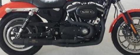 Scarico 2 in1  Redthunder Redthunder Sportster Full-System 2: 1 per modelli dal 2004 ad oggi, con comandi avanzati e pedane centrali. Certificato Euro3.