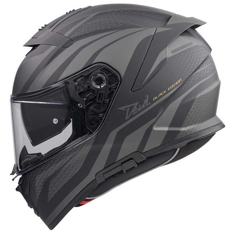 Casco integrale in fibra di carbonio e aramidica  Premier  Devil pr 9be bm