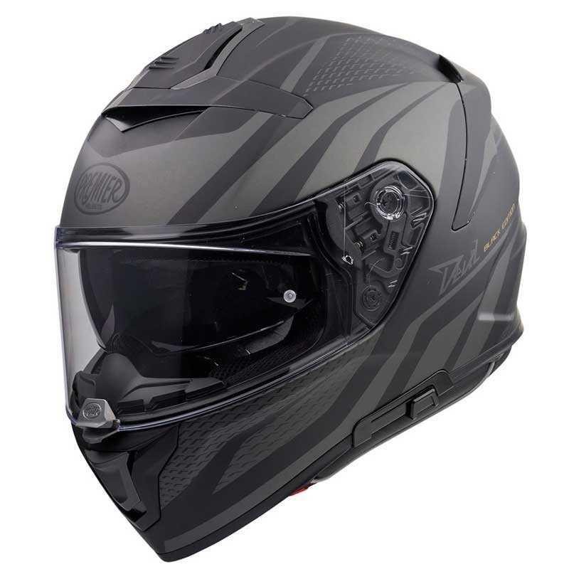 Casco integrale in fibra di carbonio e aramidica  Premier  Devil pr 9be bm