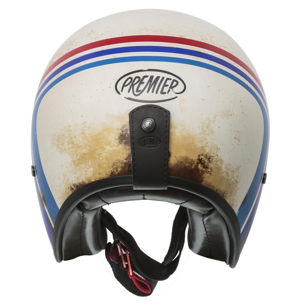 Casco jet vintage  in fibra di carbonio e aramidica Premier Le petit classic /BTR   8 bm