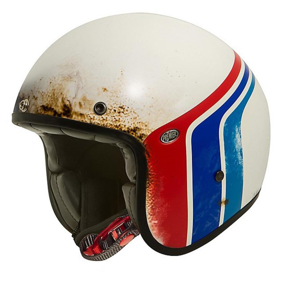 Casco jet vintage  in fibra di carbonio e aramidica Premier Le petit classic /BTR   8 bm