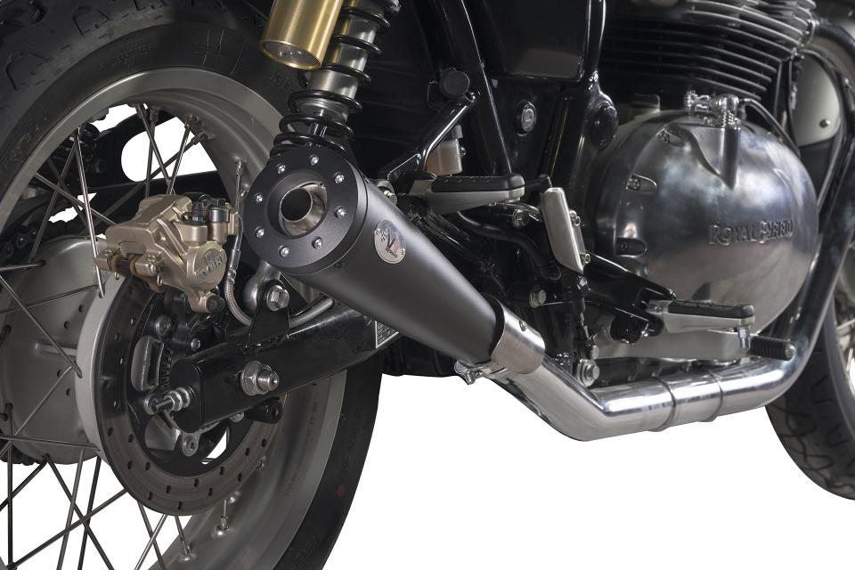Scarico slip-on Royal Enfield OMOLOGATO V-PERFORMANCE Coppia scarichi  Slip-on Royal Enfield intercptor & continental gt