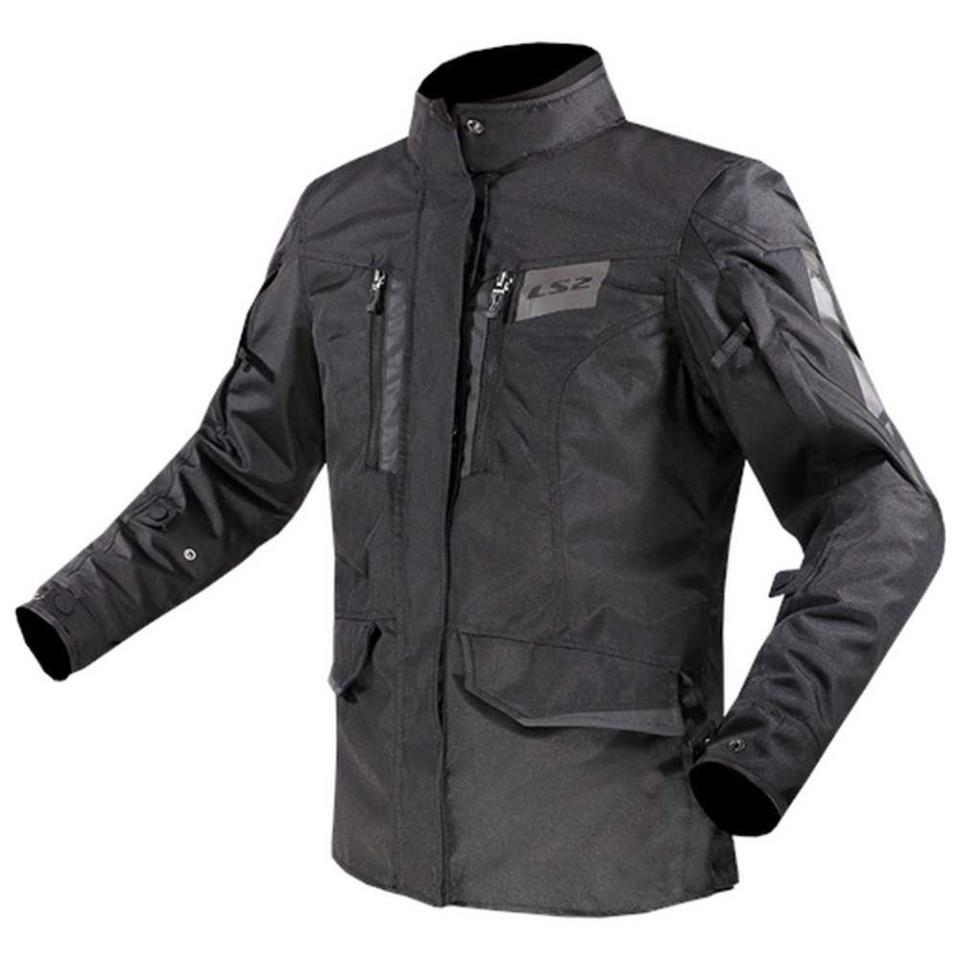 Giacca Moto con protezioni Nero LS2 Metropolis Men