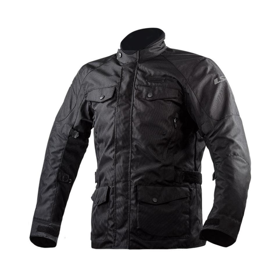 Giacca Moto con protezioni Nero LS2 Metropolis Men