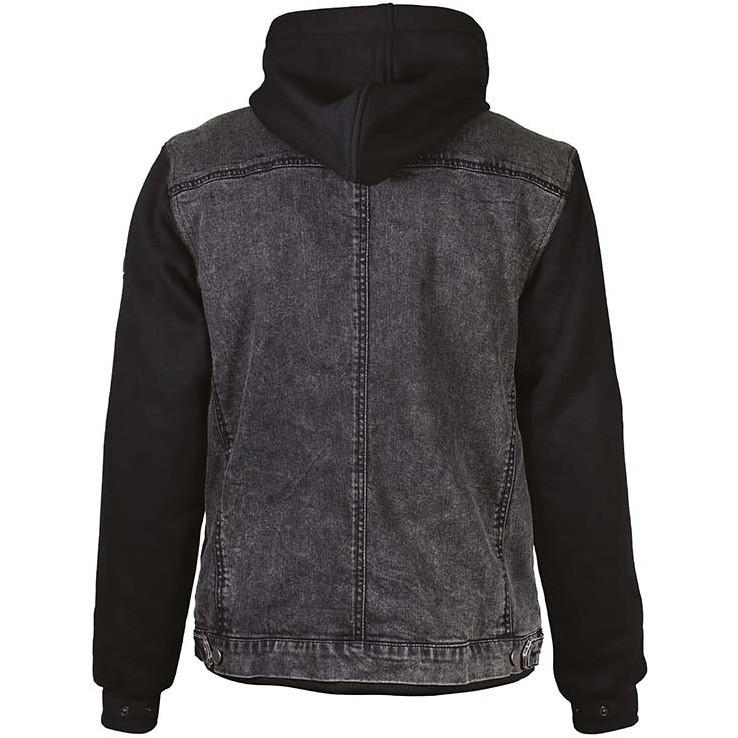 Giubbotto  felpa in jeans moto con protezioni chaft BLOUSON HARISSON WESTSIDE