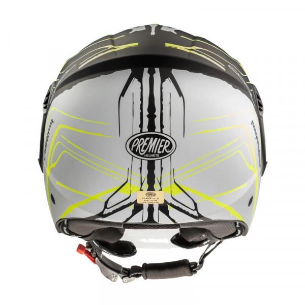 Casco Jet Moto Premier Cool Evo  NT Y 8 BM Visiera Lunga Protezione UV Bluetooth Smart Ready PREMIER COOL EVO NTY8BM