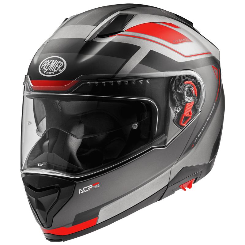 Casco modulare Moto Premier Delta Evo Delta AS 17 BM  Protezione UV OMOLOGATO PREMIER Delta Evo AS 17 BM