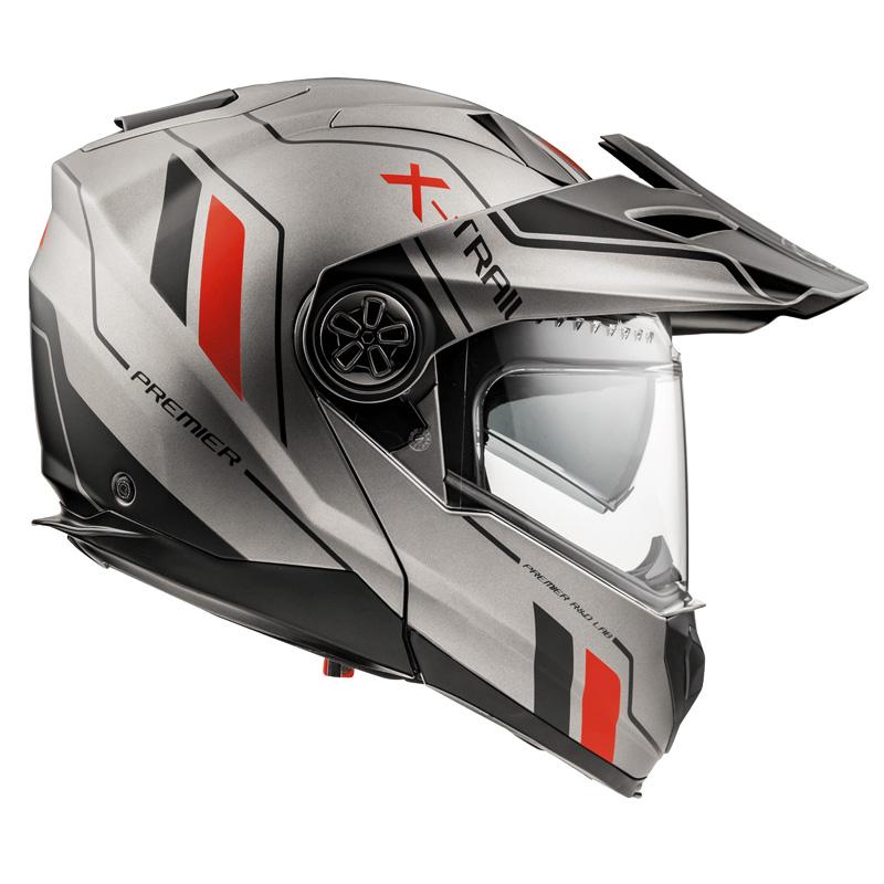 Casco modulare ADVENTURE Dual Sport Moto Premier X-TRAIL EVO XT 17 BM PREMIER X-TRAIL EVO XT 17 BM