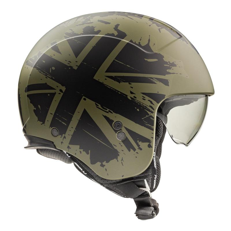 CASCO JET Moto OPEN FACE Helmets Visiera Corta Premier Rocker AM New Graphic PREMIER ROCKER AM MILY BM