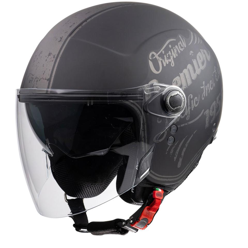 CASCO JET MOTO OPEN FACE ROCKER VISOR OR 9 BM HELMET VISIERA LUNGA PREMIER PREMIER ROCKER VISOR OR 9 BM