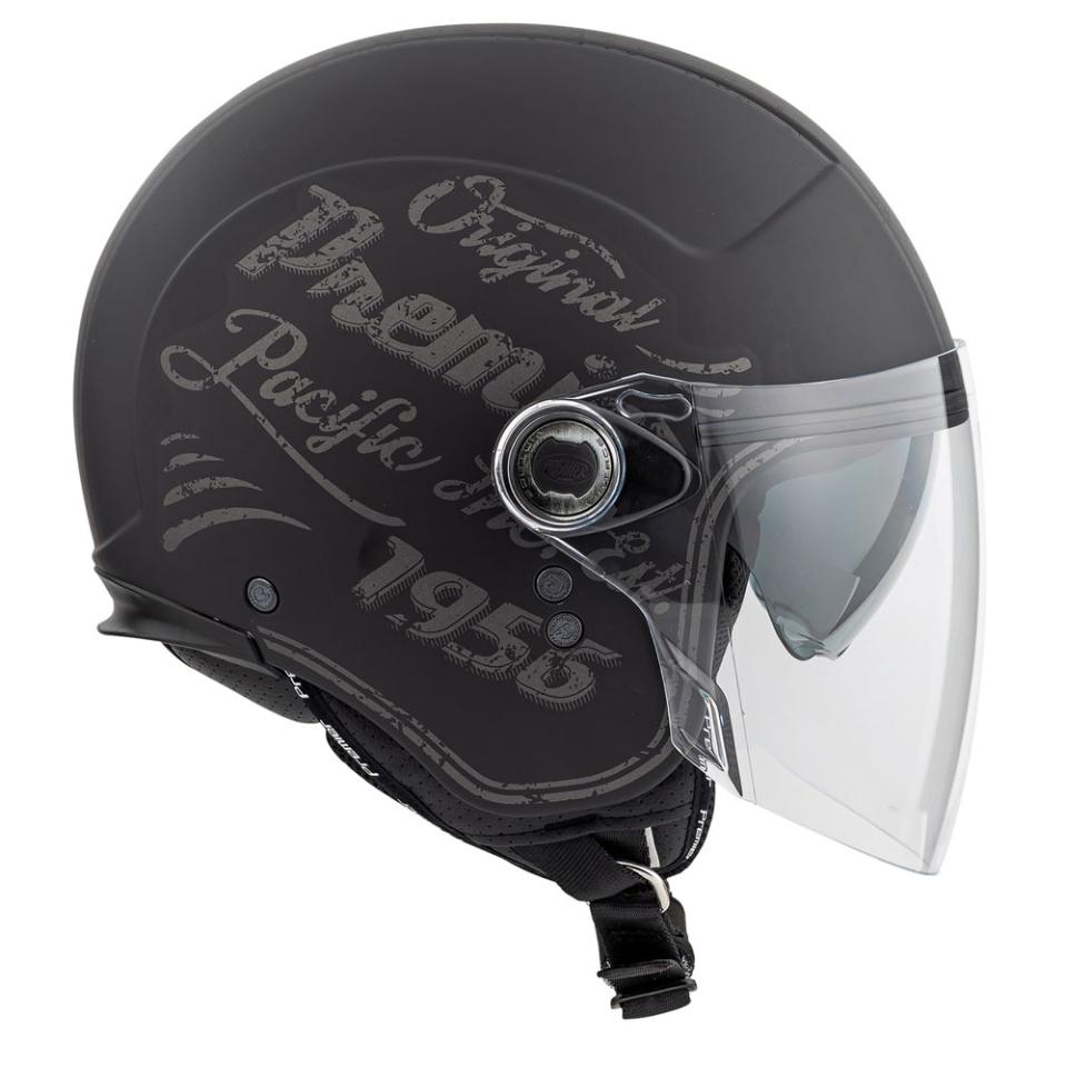 CASCO JET MOTO OPEN FACE ROCKER VISOR OR 9 BM HELMET VISIERA LUNGA PREMIER PREMIER ROCKER VISOR OR 9 BM