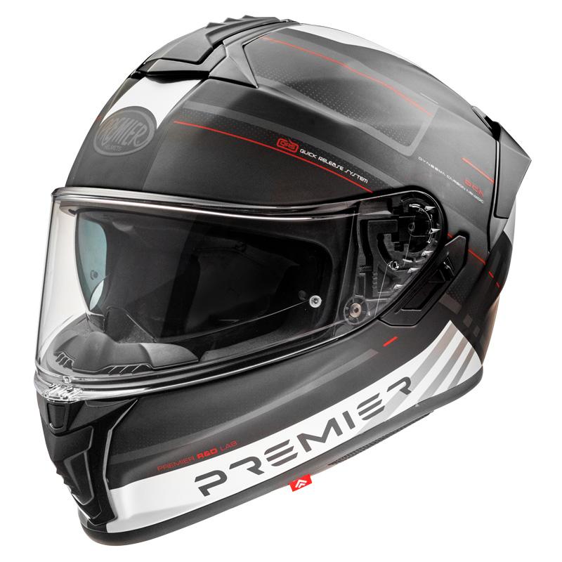 NUOVO casco Premier 2022 Full Face EVOLUZIONE SP 2 BM protezione UV doppio guscio pinlock incluso PREMIER EVOLUZIONE SP 2 BM