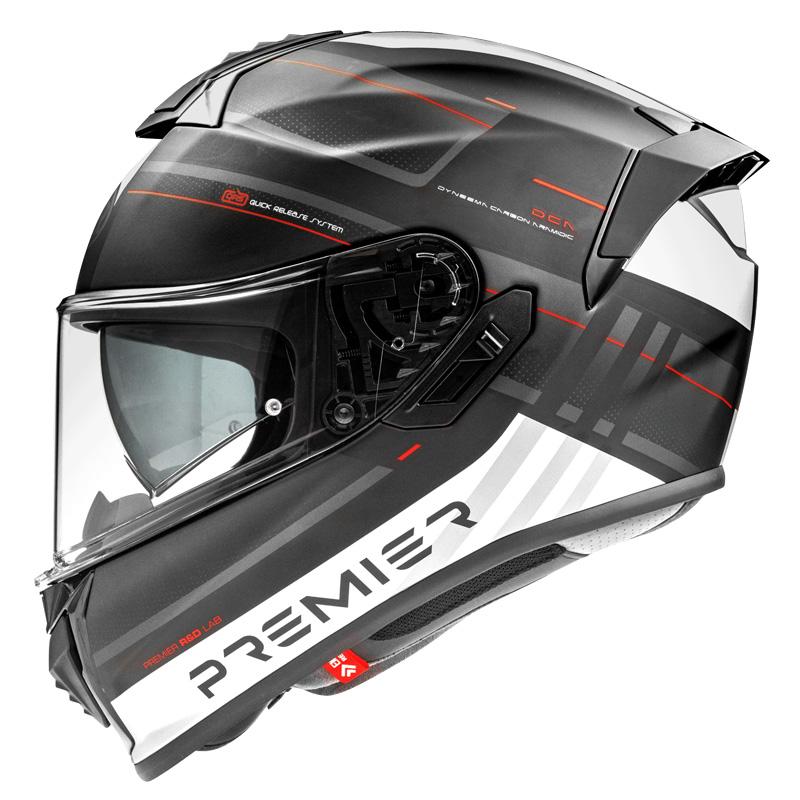 NUOVO casco Premier 2022 Full Face EVOLUZIONE SP 2 BM protezione UV doppio guscio pinlock incluso PREMIER EVOLUZIONE SP 2 BM