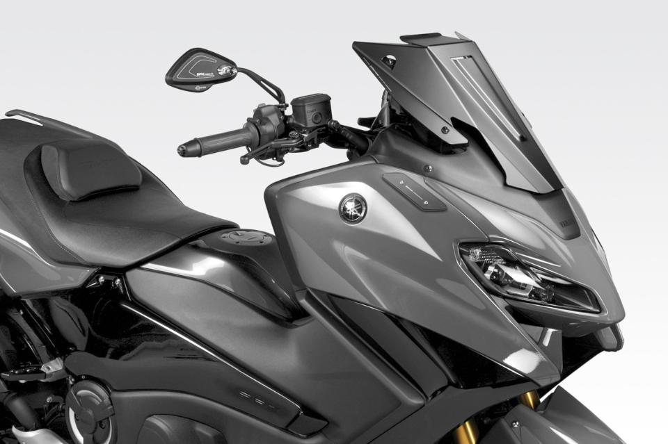 CUPOLINO t-max 2022 "OWL'S HEAD" 4 POSITION DEFLECTOR YAMAHA T-MAX 560 2022 De Pretto DE PRETTO YAMAHA