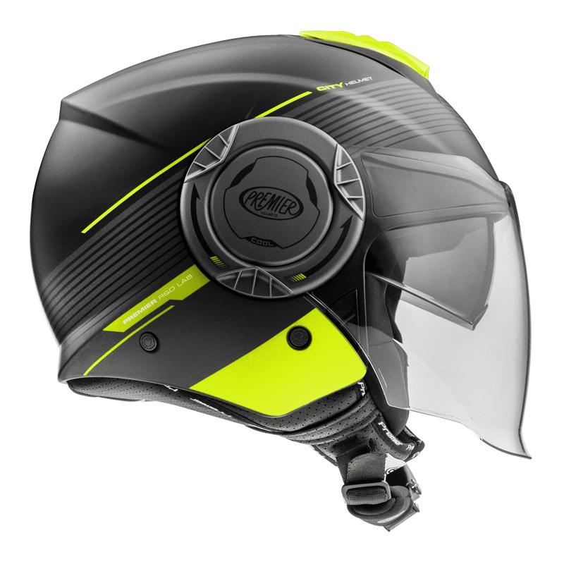 CASCO OPEN FACE PREMIER PREMIER COOL EVO CH Y 9 BM CON PROTEZIONE UV PREMIER COOL EVO CH Y 9 BM